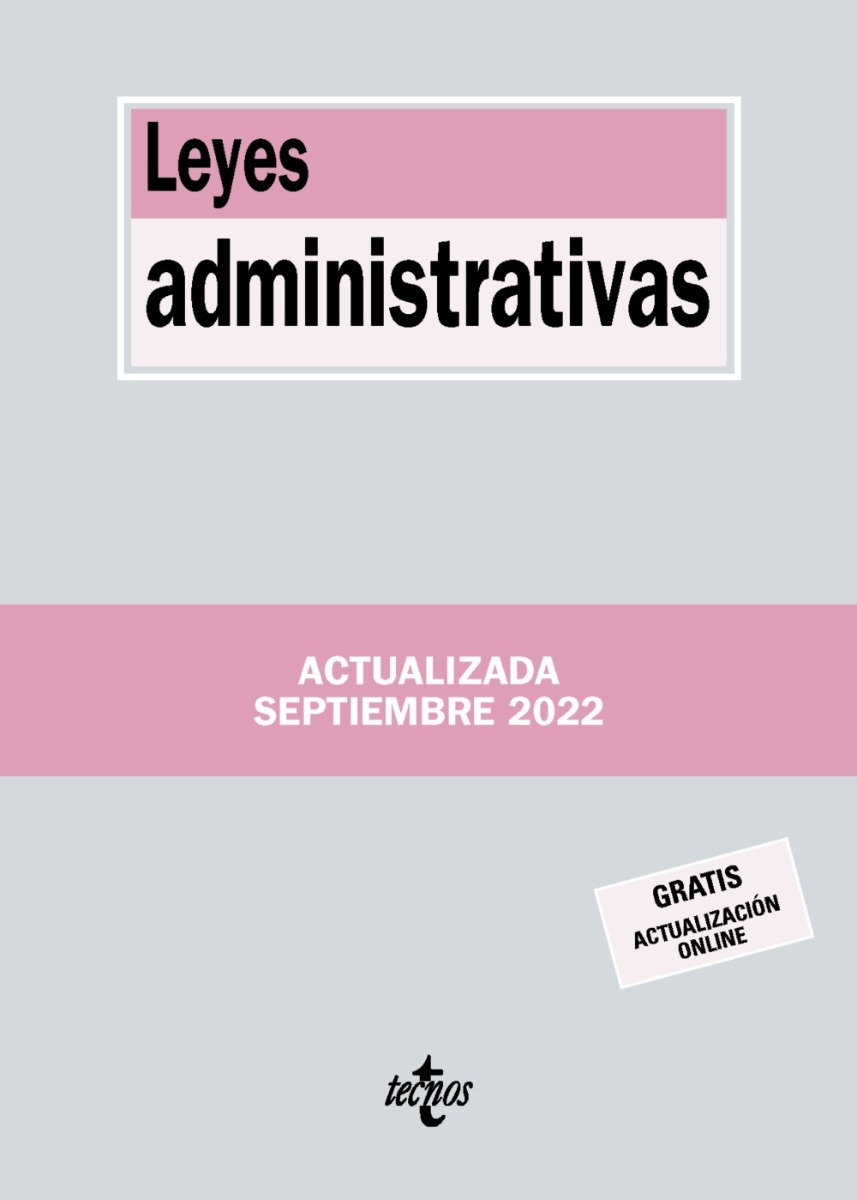 Leyes administrativas 2022 Tecnos -0