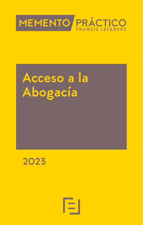 Memento Acceso a la Abogacía 2023