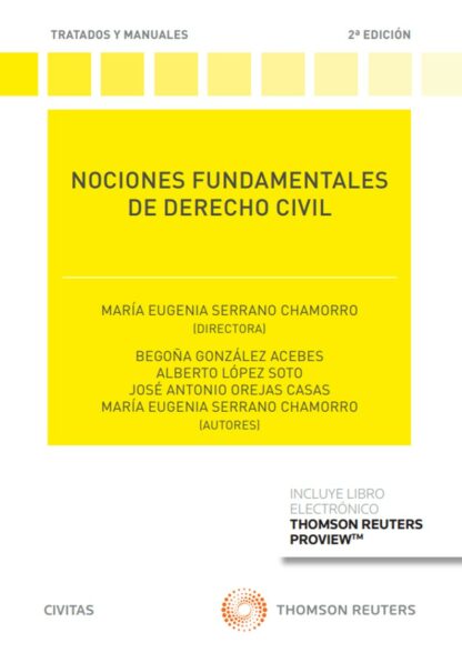 Nociones fundamentales de derecho civil