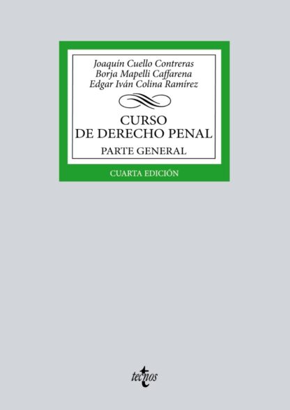 Curso de Derecho penal Parte General 2022
