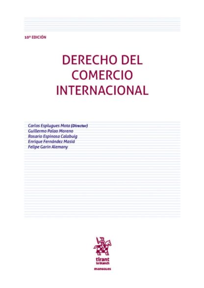 Derecho del comercio internacional 2022