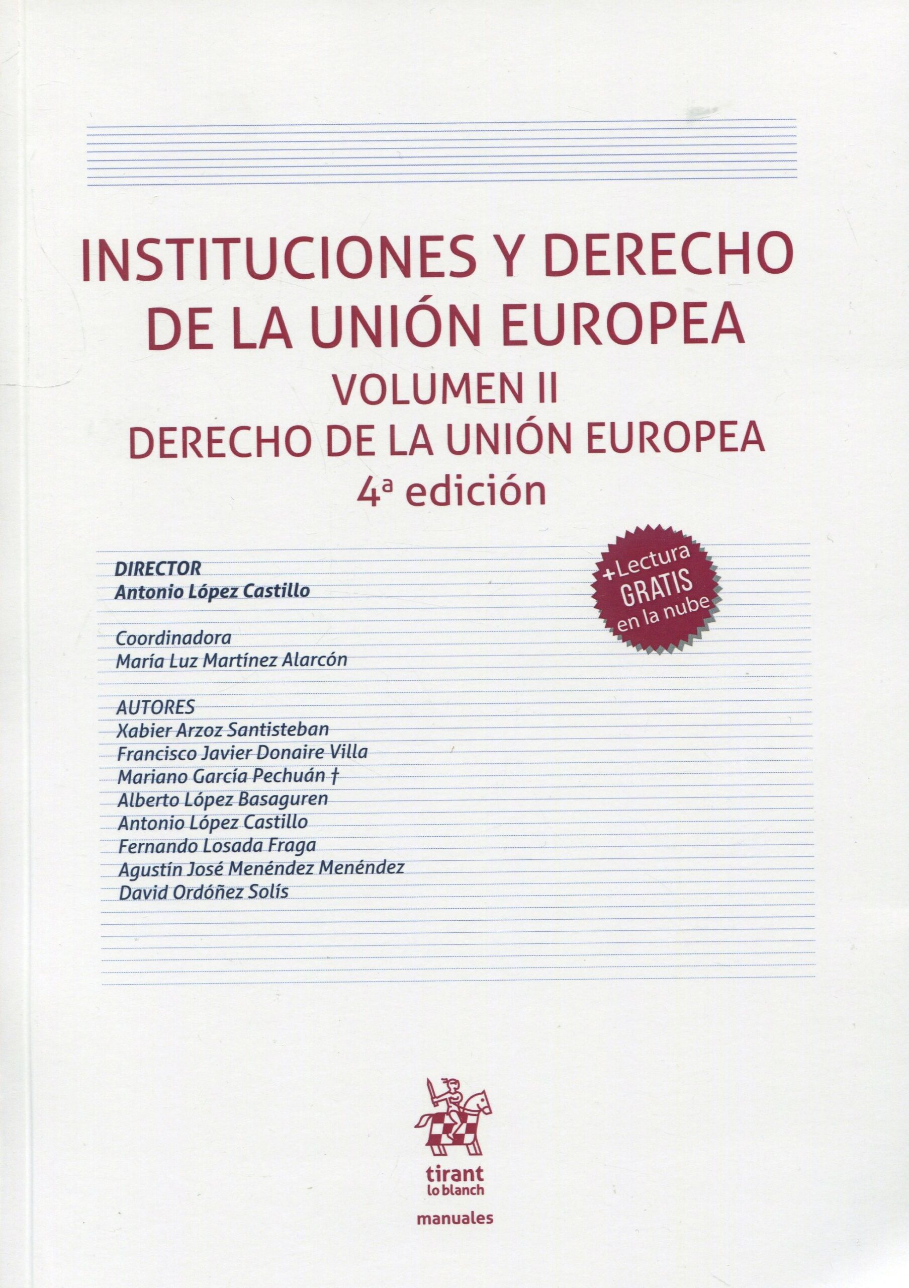 Instituciones y Derecho de la Unión Europea.9788411308458