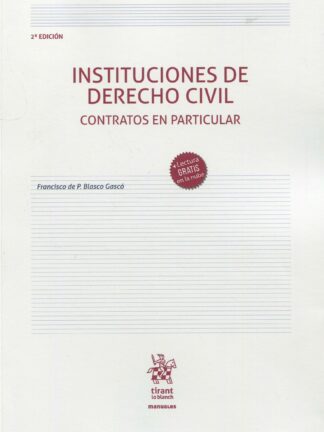 Instituciones de Derecho Civil. Contratos en particular