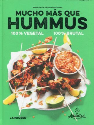 Mucho más que hummus. 100% vegetal