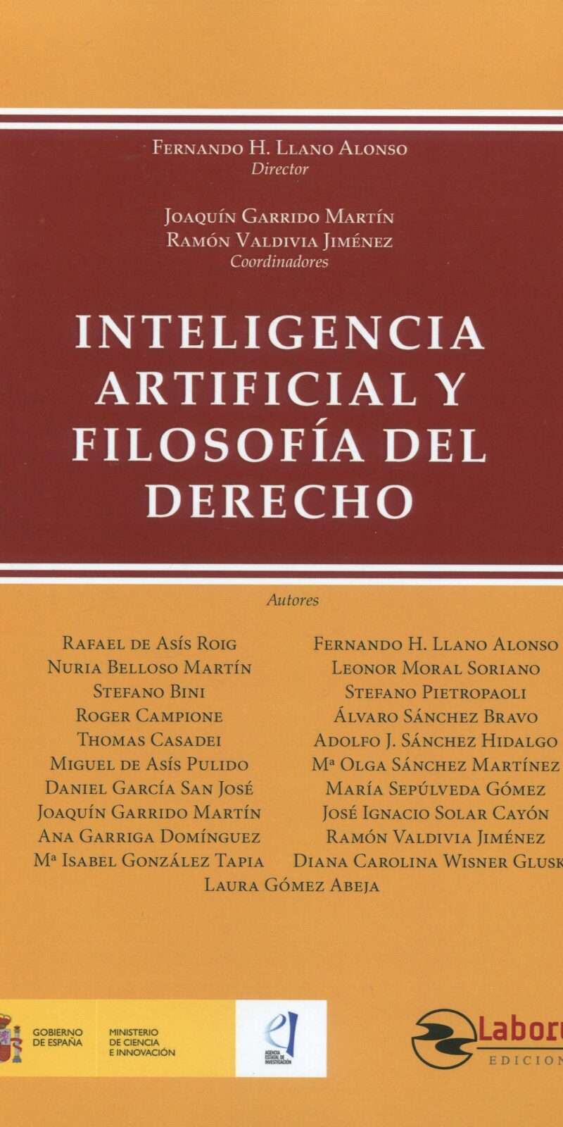 Inteligencia artificial y filosofía del derecho9788419145215