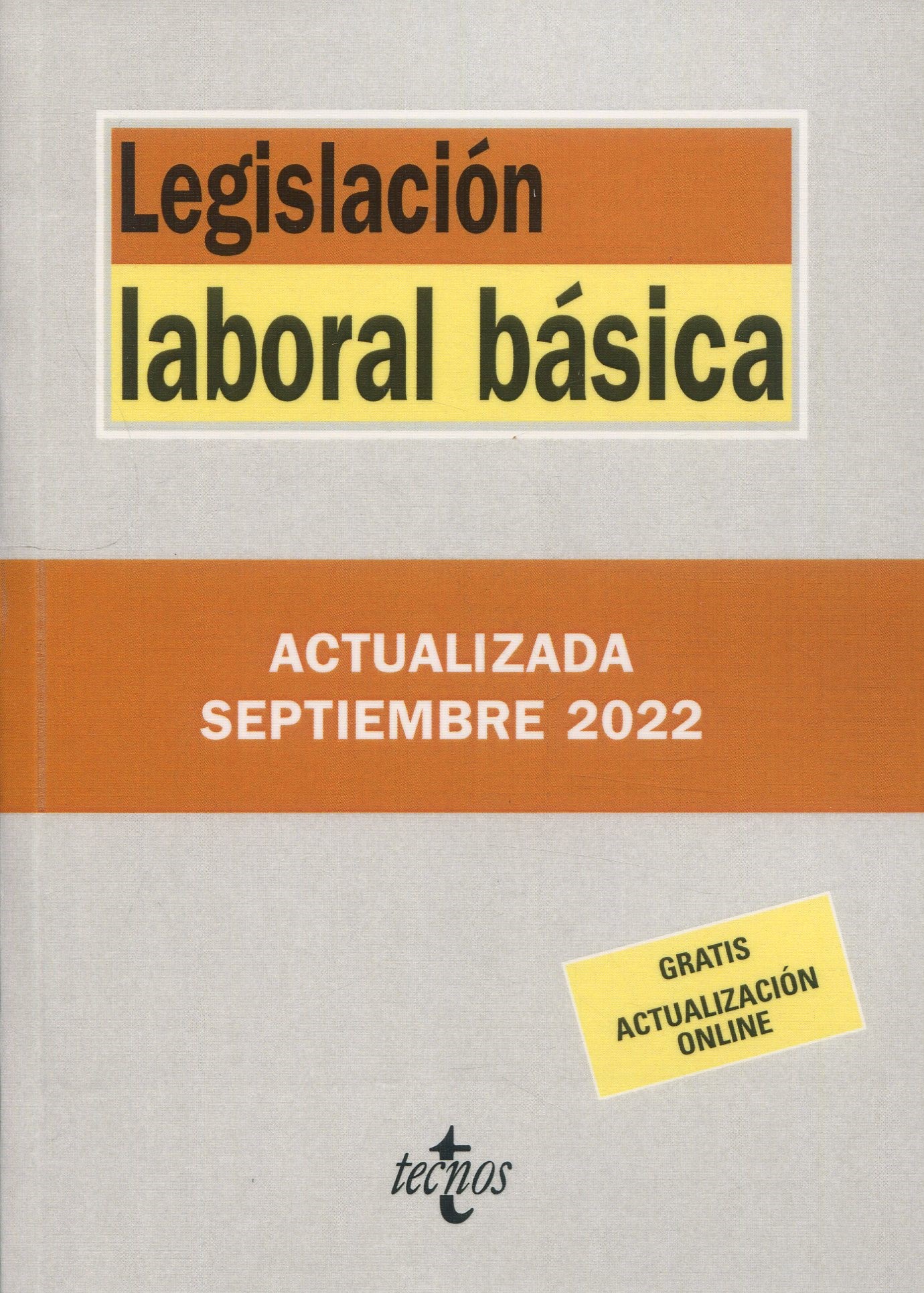 Legislación laboral básica9788430985722