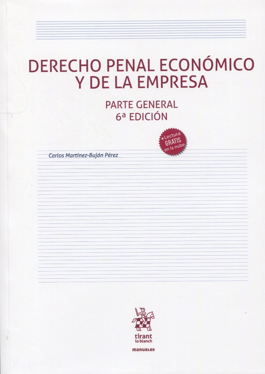 Derecho penal económico y de la empresa. Parte general -0