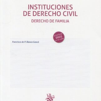 Instituciones de Derecho Civil. Derecho de familia
