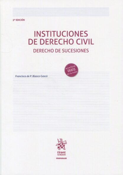 Instituciones de Derecho civil. Derecho de sucesiones