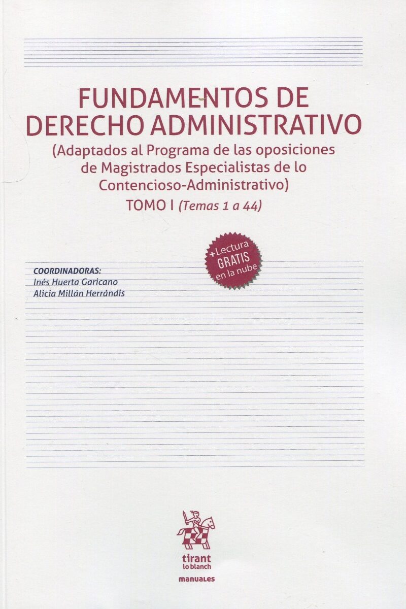 Fundamentos de Derecho Administrativo 2 Tomos. (Adaptados al Programa de oposiciones de Magistrados Especialistas de lo Contencioso-Administrativo)-0