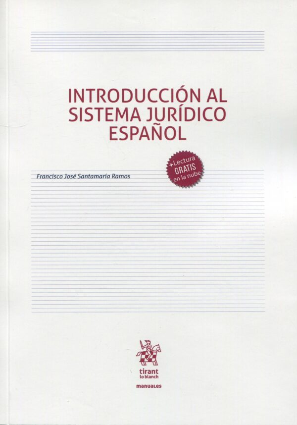 Introducción al sistema jurídico español9788411306973