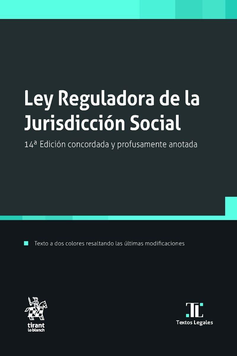 Ley Reguladora de la Jurisdicción Social 2022. Concordada y Profusamente anotada-0