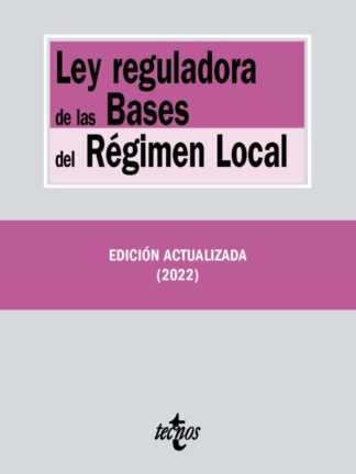 Ley reguladora de las Bases del Régimen Local 2022