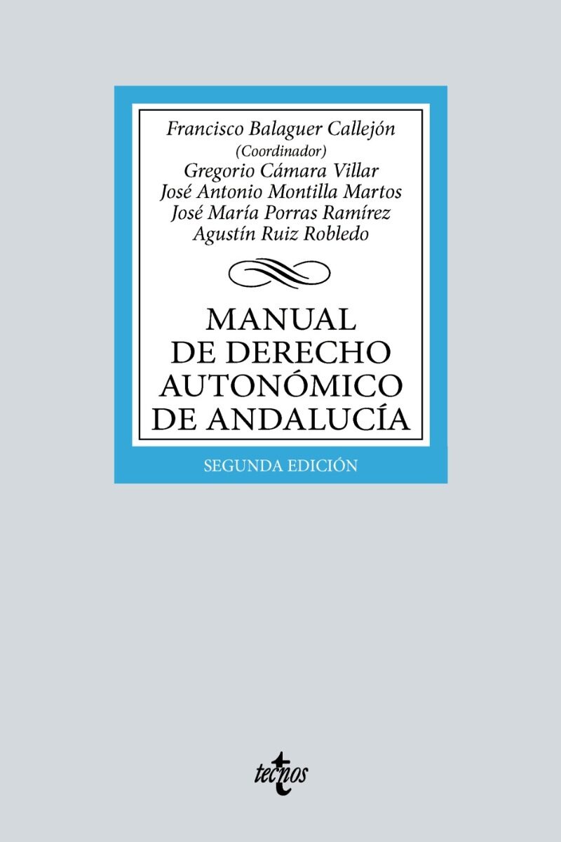 Manual de Derecho Autonómico de Andalucía 2022-0
