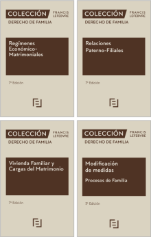 Pack Colección Derecho de familia 2022 -9788419303707