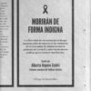 Morirán de forma indigna9788419119162