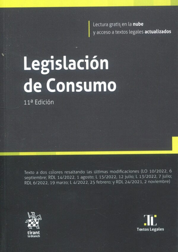 Legislación de Consumo9788411473231
