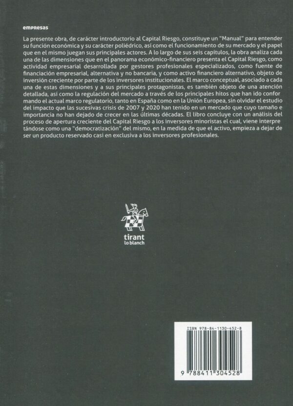 Estructura dinámica mercado de capital riesgo9788411304528