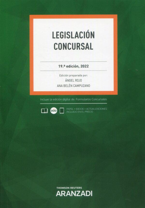 Legislación Concursal  9788411251372