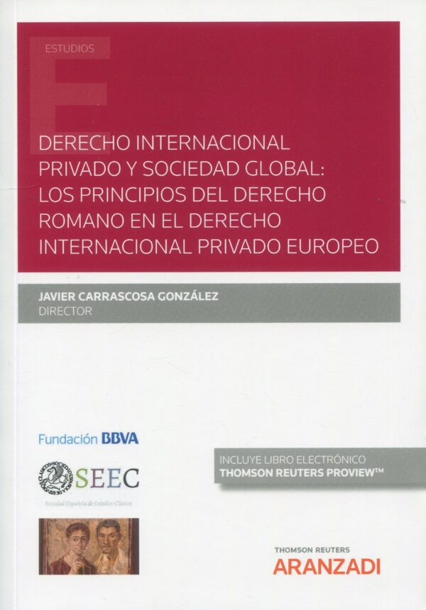 Derecho internacional privado y sociedad global9788413454986