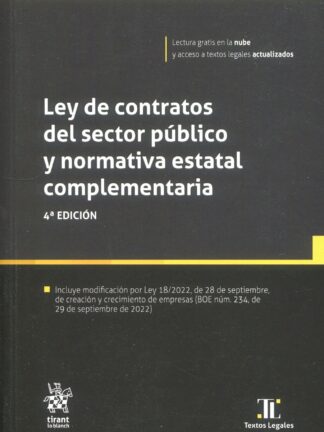 Ley de contratos del sector público y normativa estatal complementaria