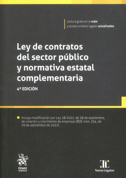 Ley de contratos del sector público y normativa estatal complementaria