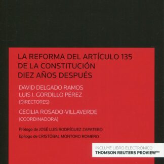 La reforma del artículo 135 de la Constitución diez años después