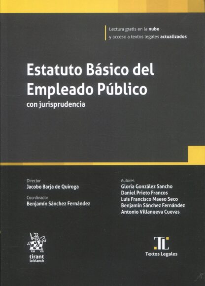 Estatuto Básico del Empleado Público con jurisprudencia