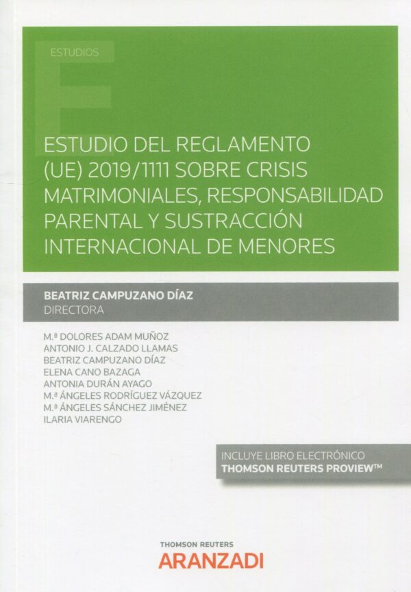Estudio del reglamento (UE)9788411251464