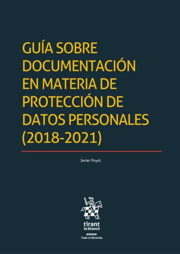 Guía sobre documentación materia protección datos personales 9788411133074