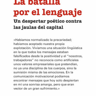 La batalla por el lenguaje Un despertar poético contra las jaulas del capital