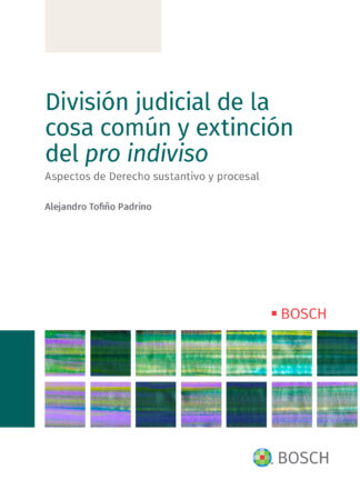 División judicial de la cosa común y extinción del pro indiviso. Aspectos de derecho sustantivo y procesal
