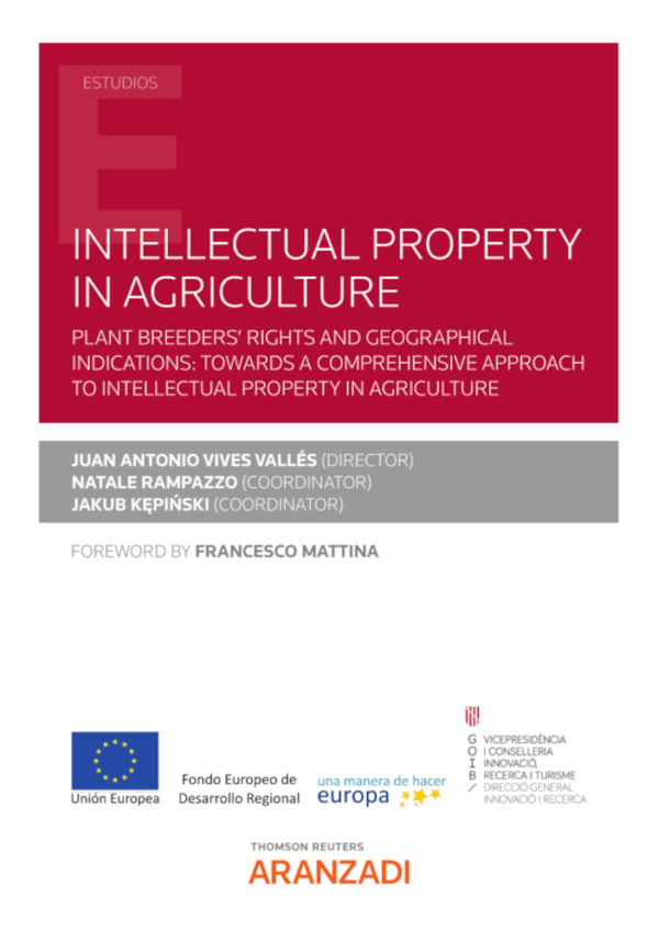 Intellectual property in agriculture -9788413099798