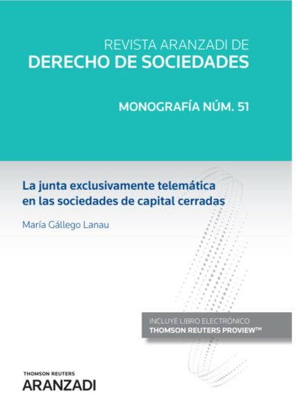 Junta exclusivamente telemática en las sociedades de capital cerradas