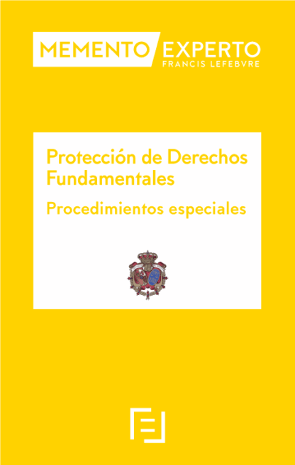 Protección de Derechos Fundamentales. Procedimientos especiales