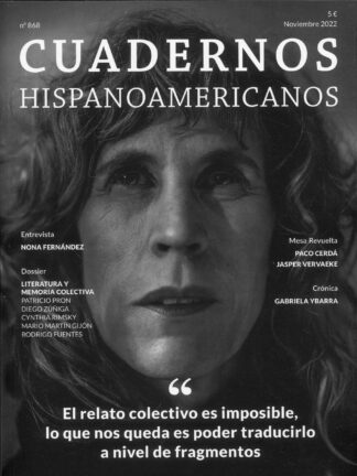Cuadernos hispanoamericanos Nº 868. Noviembre 2022