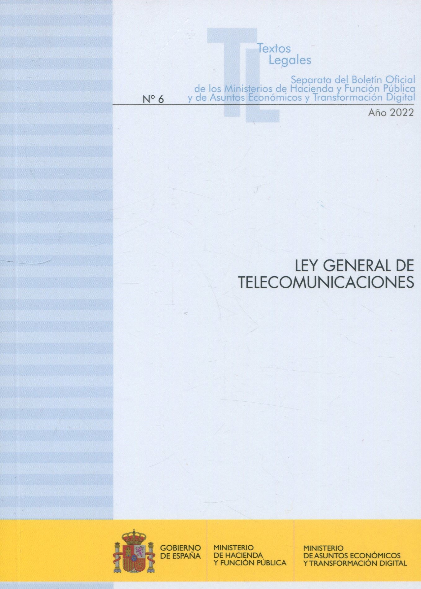 Ley General de Telecomunicaciones 9788447611362