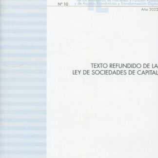 Texto refundido de la Ley de Sociedades de Capital 2022