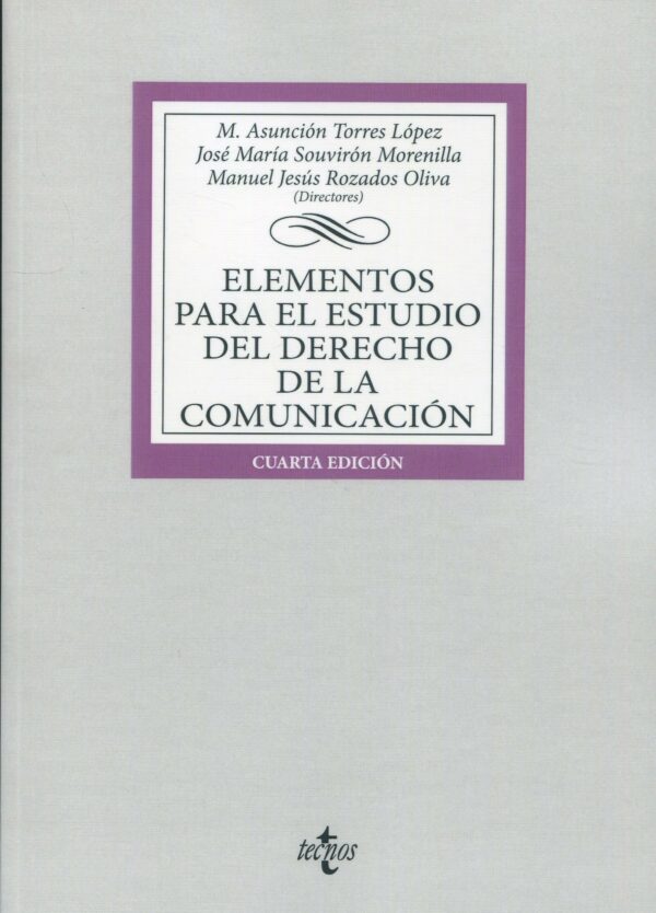 Estudios Derecho de Comunicación 9788430986613