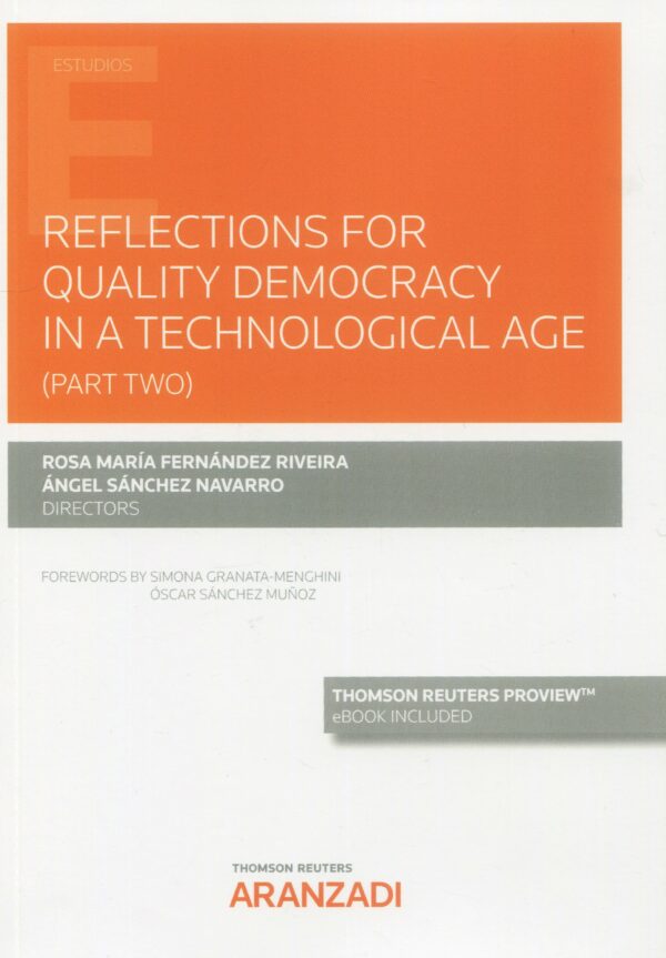 Reflections for quality democracy in a technological era 9788413917177