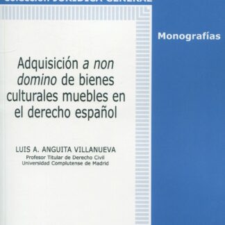Adquisición a non domino de bienes culturales muebles en el derecho español