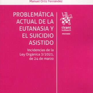 Problemática actual de la eutanasia y el suicidio asistido. Incidencias de la Ley Orgánica 3/2021, de 24 de marzo