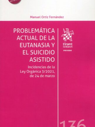 Problemática actual de la eutanasia y el suicidio asistido. Incidencias de la Ley Orgánica 3/2021, de 24 de marzo