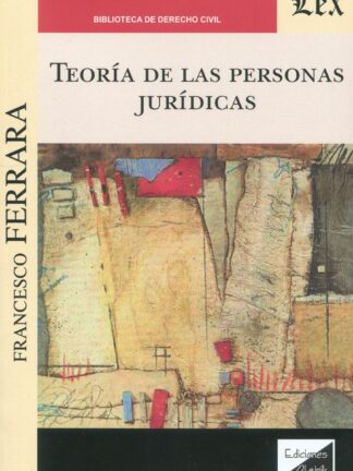 Teoría de las personas jurídicas