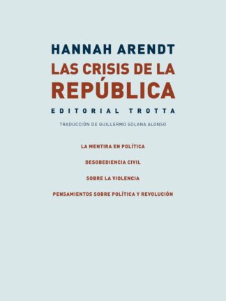 Las crisis de la República
