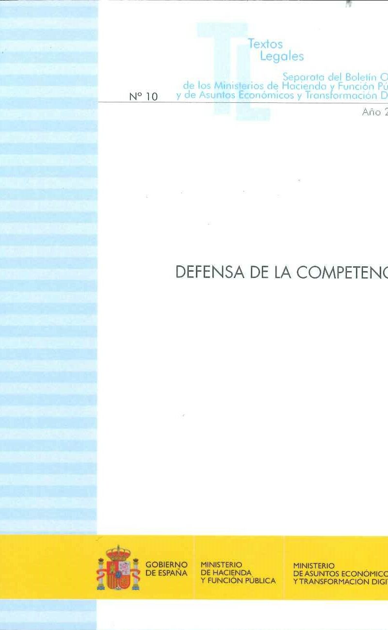 Defensa de la Competencia 2022
