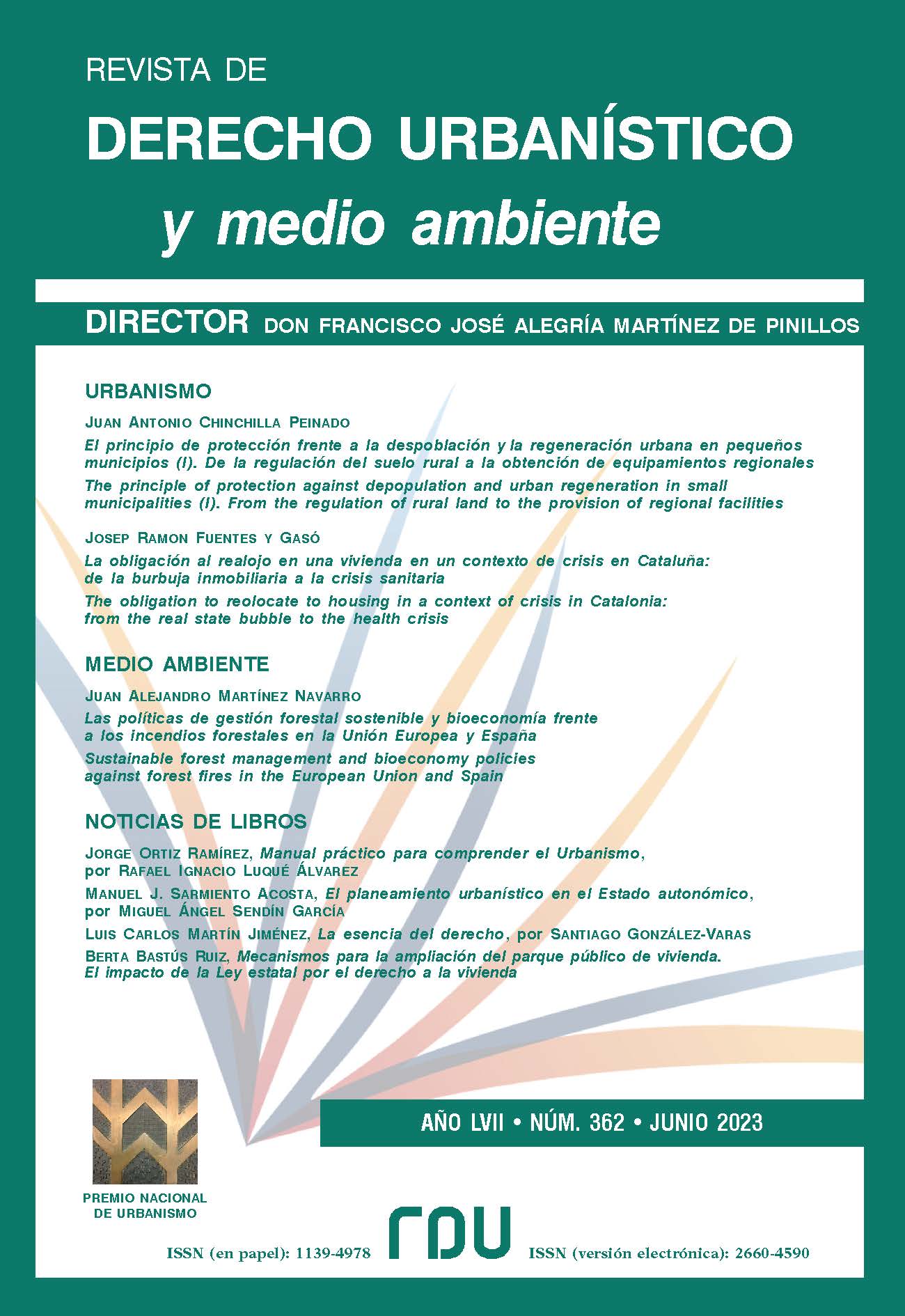 Revista Derecho Urbanístico y Medio Ambiente