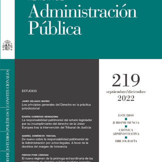 Revista de administración pública 219 Septiembre/diciembre 2022