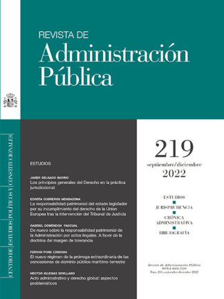 Revista de administración pública 219 Septiembre/diciembre 2022