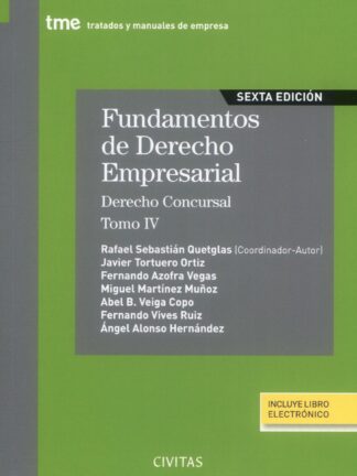 Fundamentos de derecho empresarial (IV) 2023 Derecho concursal